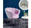 AMORINO fotel wypoczynkowy fioletowy