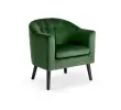 Fotel wypoczynkowy MARSHAL ciemny zielony