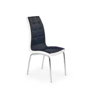 K186 krzesło czarno - białe