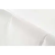 Łóżko tapicerowane SANDY ekoskórą 160x200 białe