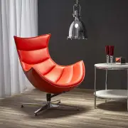 LUXOR fotel wypoczynkowy czerwony