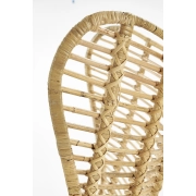 FOTEL OGRODOWY RATTAN NATURALNY INDIANA – fotel tapicerowany, fotele stylowe, fotel wypoczynkowy, nowoczesny fotel, idealny do salonu