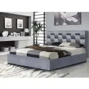 ANNABEL 160x200 łóżko tapicerowane z funkcją pojemnika popiel