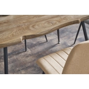 STÓŁ 80X120 DĄB NATURALNY / CZARNY LARSON LOFT – stół prostokątny, stół biały, stół do kuchni, stoły sklep online, idealny do salonu