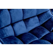 HOKER TAPICEROWANY GRANATOWY H95 – wygodny hoker, hoker barowy, hoker tapicerowany, hoker nowoczesny, idealny do salonu