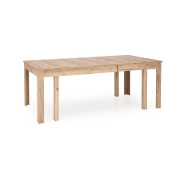 SEWERYN 160/300 cm stół kolor dąb craft (160-300x90x76 cm) (3p=1szt) – stół biały, stół czarny, nowoczesny stół, stół ok