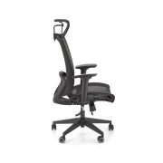 FOTEL OBROTOWY GABINETOWY CZARNY GOLIAT – fotel komputerowy, ergonomiczny fotel, fotel do biura, fotel obrotowy, idealny do salonu