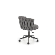 FOTEL OBROTOWY GABINETOWY POPIELATY TALON – nowoczesny, ergonomiczny fotel, fotel do biura, fotel obrotowy, fotel komputerowy, fotel biurowy