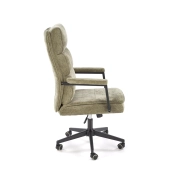FOTEL OBROTOWY OLIWKOWY ADRIANO – fotel komputerowy, ergonomiczny fotel, fotel do biura, fotel obrotowy, idealny do salonu