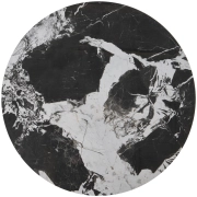 ALEXANDRA zestaw 2 ław, czarny marmur / czarny – nowoczesny, modne meble, meble do domu, meble nowoczesne, meble do salonu