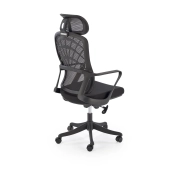 FOTEL OBROTOWY GABINETOWY CZARNY VESUVIO – fotel obrotowy, fotel komputerowy, ergonomiczny fotel, fotel do biura, fotel biurowy