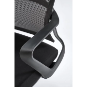 FOTEL OBROTOWY GABINETOWY CZARNY VESUVIO – ergonomiczny fotel, fotel do biura, fotel obrotowy, fotel komputerowy, idealny do salonu