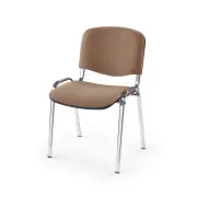 ISO krzesło chrom/C4 beżowy