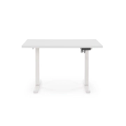 Biurko regulowane B54 biały 120x60 cm regulacja wysokości front