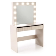 TOALETKA LED Z SZUFLADAMI KASZMIR HOLLYWOOD 2 LED