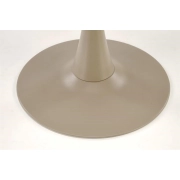 STÓŁ OKRĄGŁY TOLIO 90 cm TRAWERTYN / KASZMIR noga