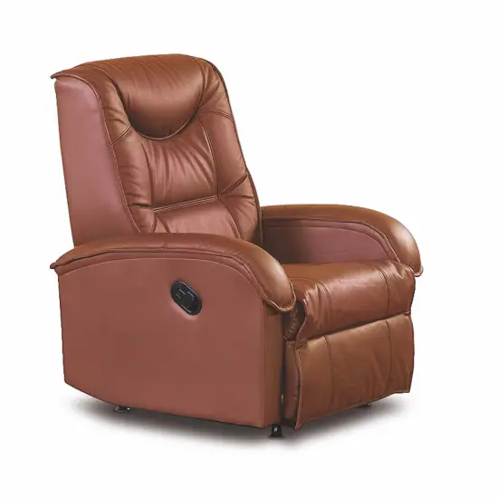 Fotel rozkładany JEFF brązowy