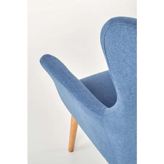 COTTO fotel wypoczynkowy niebieski