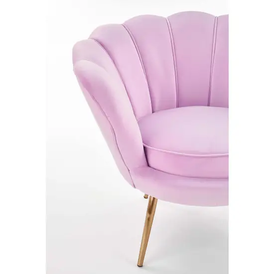Fotel wypoczynkowy AMORINO fioletowy