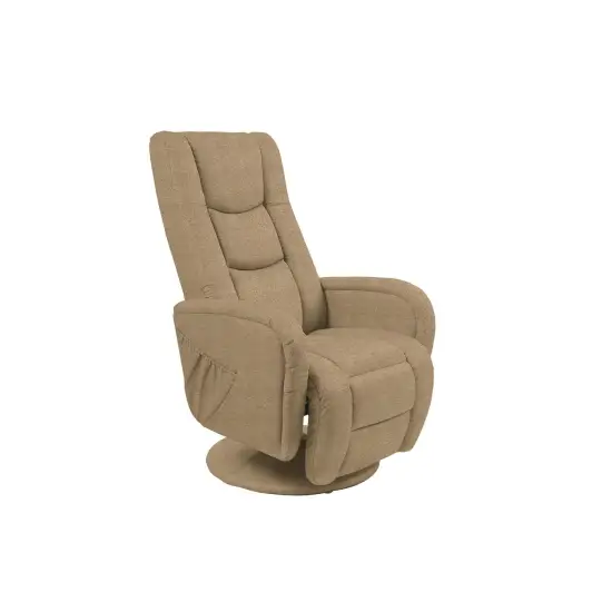 Fotel wypoczynkowy PULSAR 2 z funkcją masażu beżowy