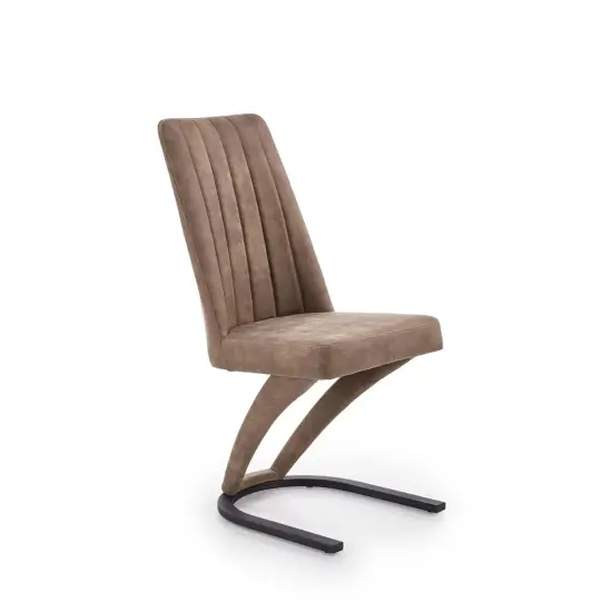 K338 krzesło brązowy