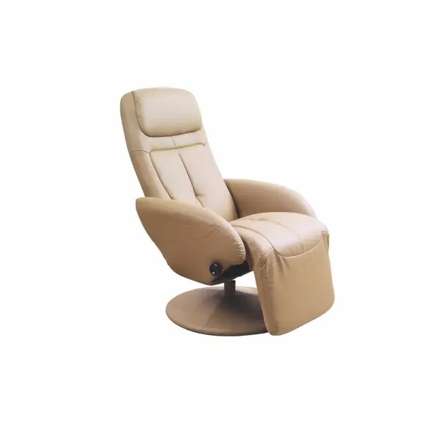 OPTIMA recliner beżowy fotel relax