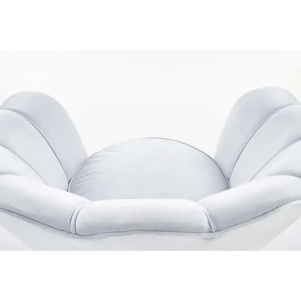 Fotel wypoczynkowy AMORINO jasny niebieski