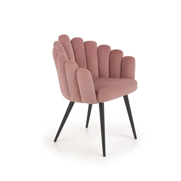 K410 krzes�o różowy velvet