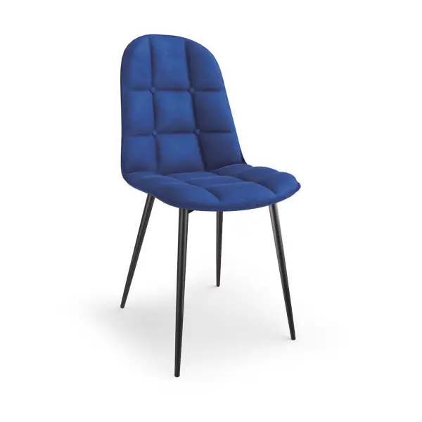 K417 krzesło granatowy velvet