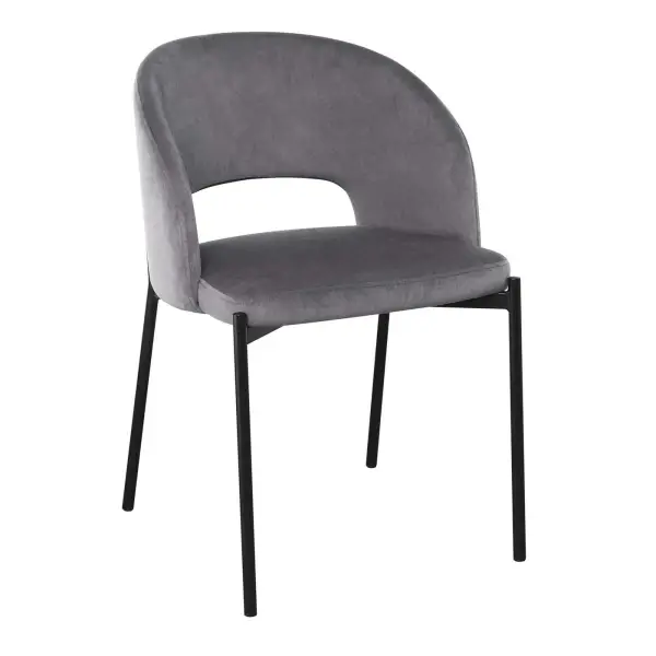 K455 krzesło popielaty )