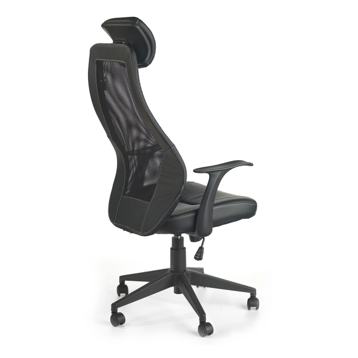 FOTEL OBROTOWY TORINO CZARNY – fotel komputerowy, fotel biurowy, fotel obrotowy, fotel do biura, ergonomiczny fotel