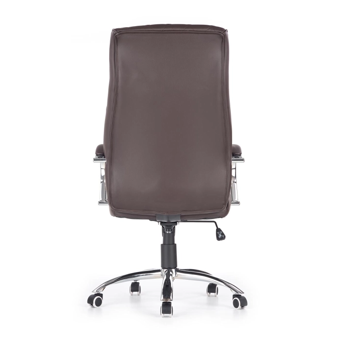 FOTEL OBROTOWY GABINETOWY HILTON czekoladowy – ergonomiczny fotel, fotel komputerowy, fotel biurowy, fotel obrotowy, fotel do biura