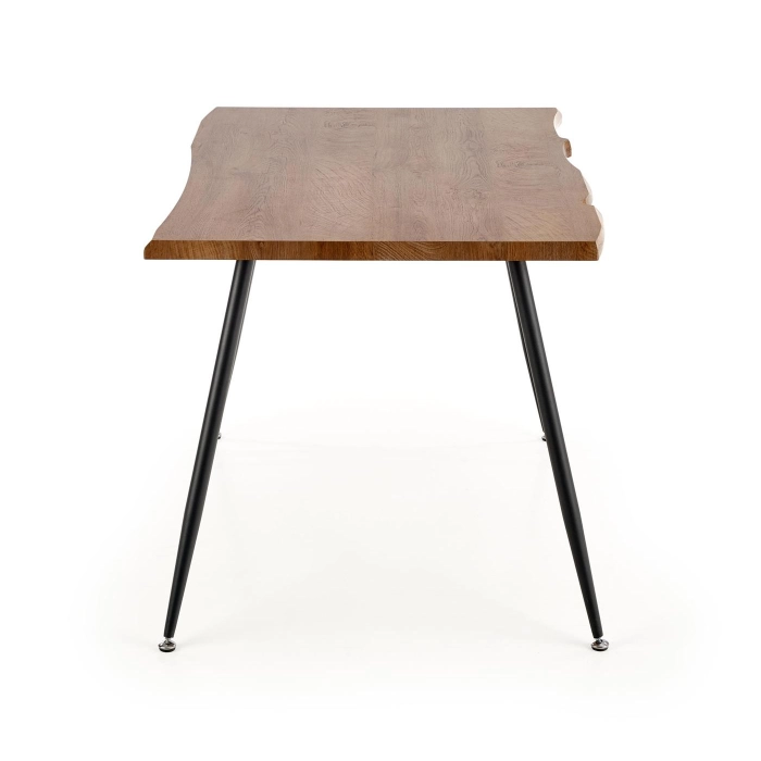 STÓŁ 80X120 DĄB NATURALNY / CZARNY LARSON LOFT – stół do jadalni, stoły sklep online, stół czarny, nowoczesny stół, stół do kuchni, stół biały, stół okrągły, stół prostokątny