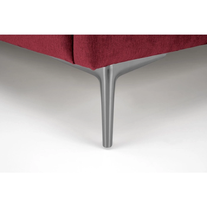 MODULO W2 łóżko 160 - wezgłowie bordowy tap. Monolith 59 (1p=1szt) – nowoczesny, łóżko 160x200, łóżko nowoczesne, łóżko wygodne, łóżko tapicerowane, łóżko sypialnia