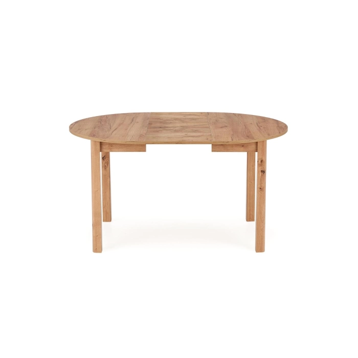 RINGO stół kolor blat dąb craft, nogi - dąb craft (102-142x102x76 cm) – stoły sklep online, stół czarny, stół biały, stół okrągły, stół do jadalni, nowoczesny stół, stół prostokątny, stół do kuchni