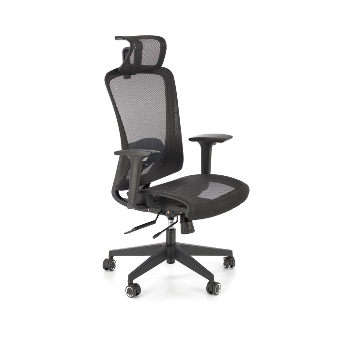 FOTEL OBROTOWY GABINETOWY CZARNY GOLIAT – nowoczesny, ergonomiczny fotel, fotel do biura, fotel obrotowy, fotel komputerowy, fotel biurowy