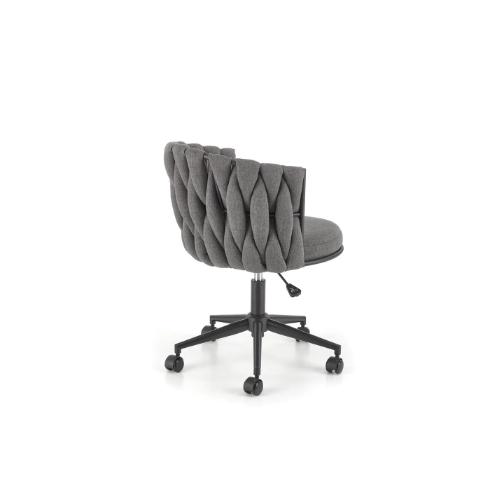FOTEL OBROTOWY GABINETOWY POPIELATY TALON – nowoczesny, ergonomiczny fotel, fotel do biura, fotel obrotowy, fotel komputerowy, fotel biurowy