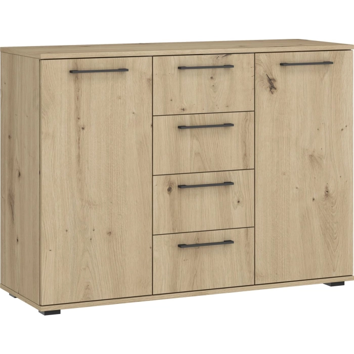 FLEX system szaf modułowych - KOMODA KM-2 dąb artisan (2P=1SZT)