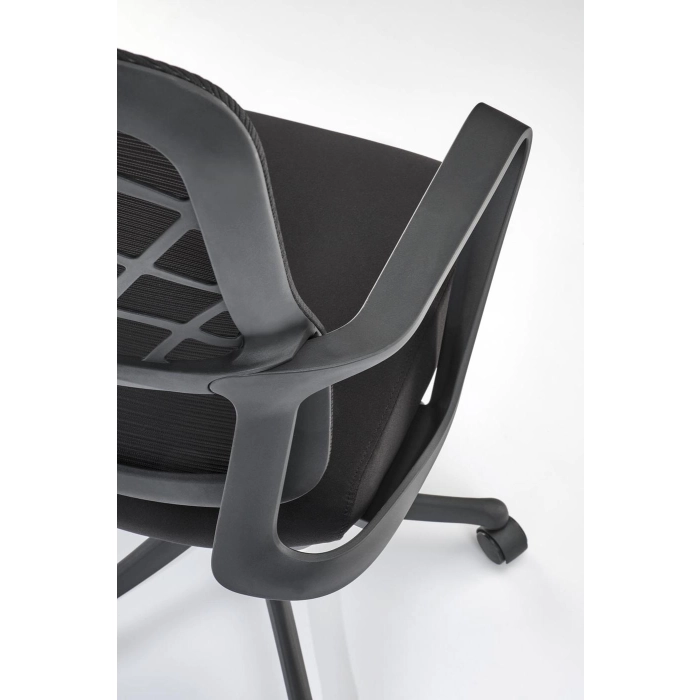 FOTEL OBROTOWY GABINETOWY CZARNY VESUVIO – ergonomiczny fotel, fotel komputerowy, fotel biurowy, fotel obrotowy, fotel do biura