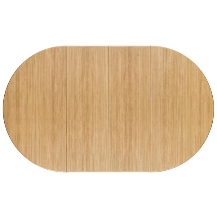 STÓŁ OKRĄGŁY ROZKŁADANY MAGNUS DĄB NATURALNY 120-200 cm blat