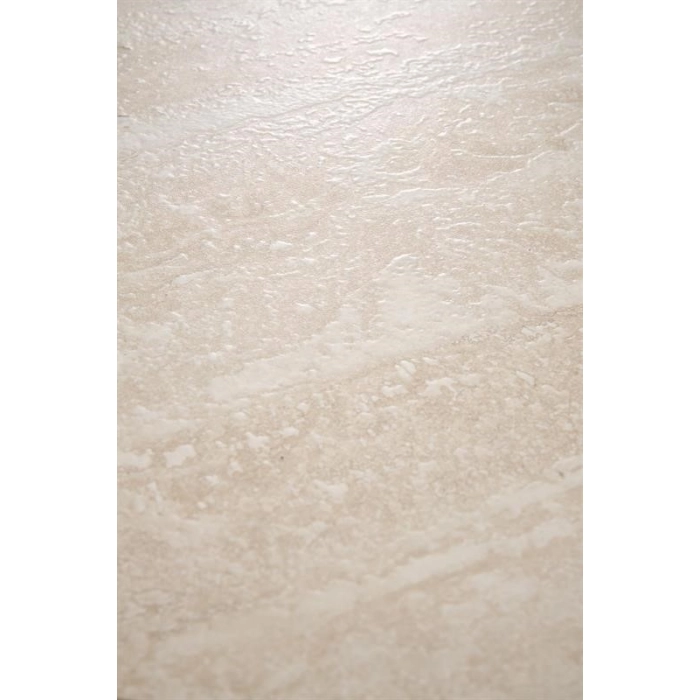 STÓŁ OKRĄGŁY TOLIO 90 cm TRAWERTYN / KASZMIR blat