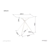 Stół Azalia 6