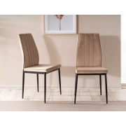 KRZESŁO ATOM VELVET CZARNY STELAŻ/BEŻ BLUVEL 28 4