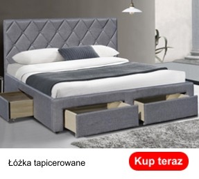 Łóżka tapicerowane, wygodne i praktyczne