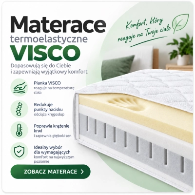 Materace termoelastyczne VISCO